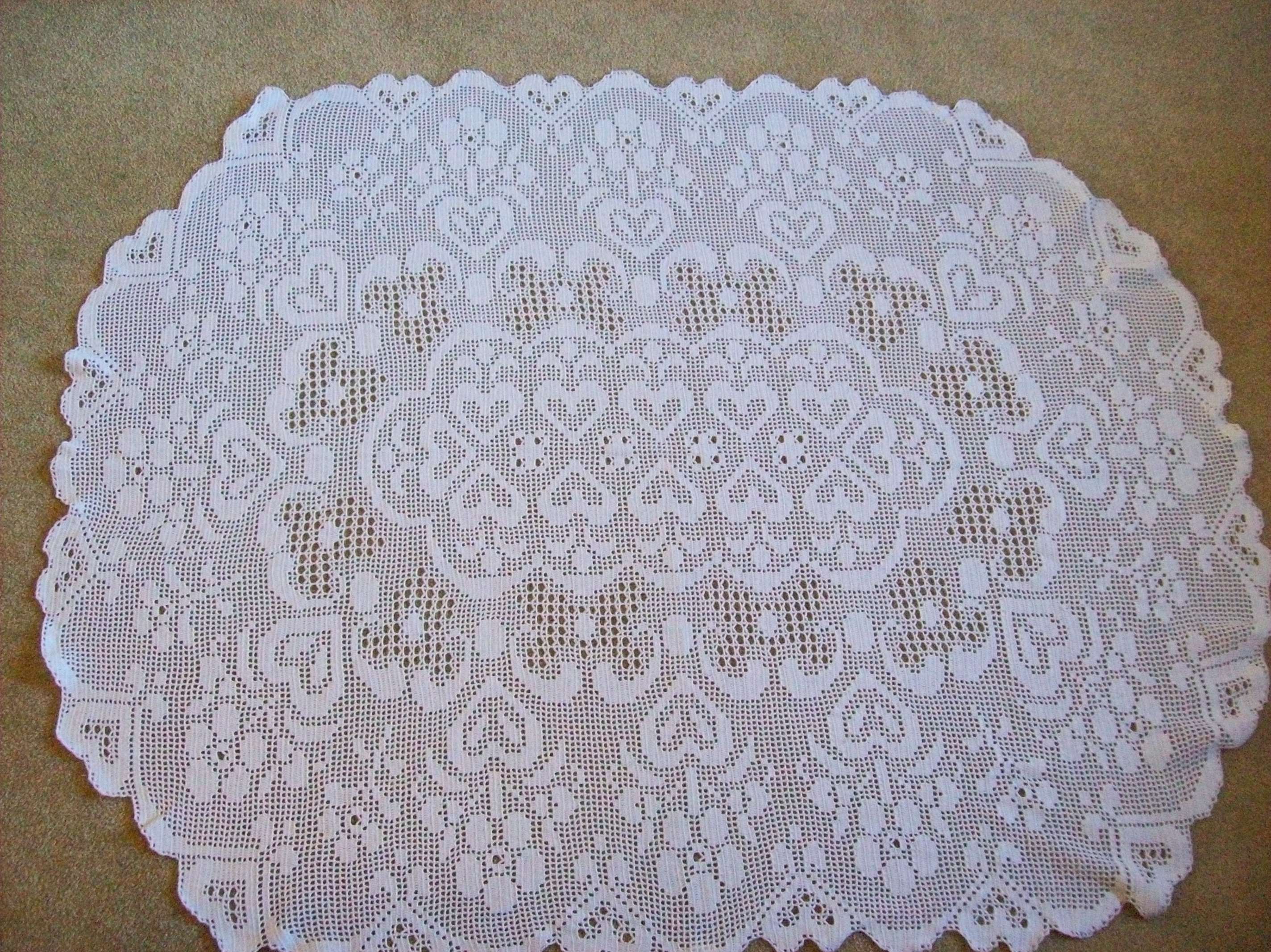 Oval Tablecloth